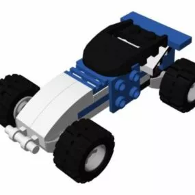 Lego Off Road Car Racer 3d model