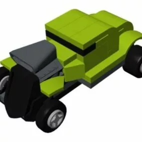 Lego Truck Rider 3d model