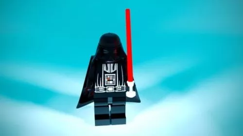 Lego Darth Vader 3d model Lego Darth Vader 3d model