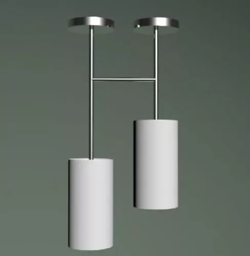 Kitchen Ceiling Lamp V1 3d model Kitchen Ceiling Lamp V1 3d model