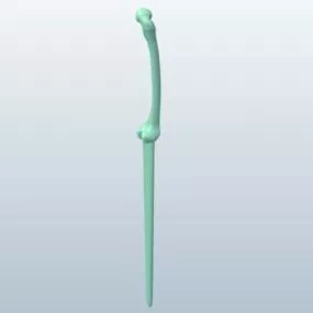 Letter Opener Tool Femur Bone 3d model