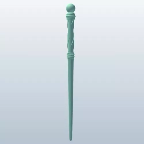 Lotus Ancient Column 3d model