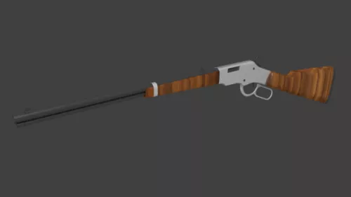 Gun Ak47 Type 2a 3d model