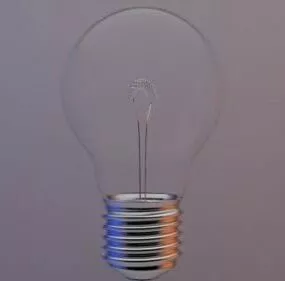 Light Bulb Realistic 3d model