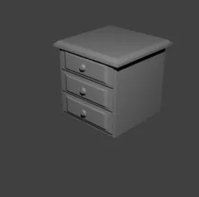 Light Table Antique Style 3d model