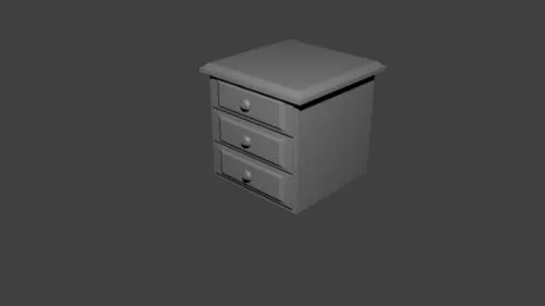 Light Table Antique Style 3d model Light Table Antique Style 3d model