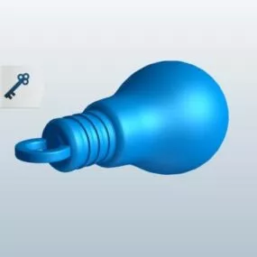 Lightbulb Lowpoly 3d model