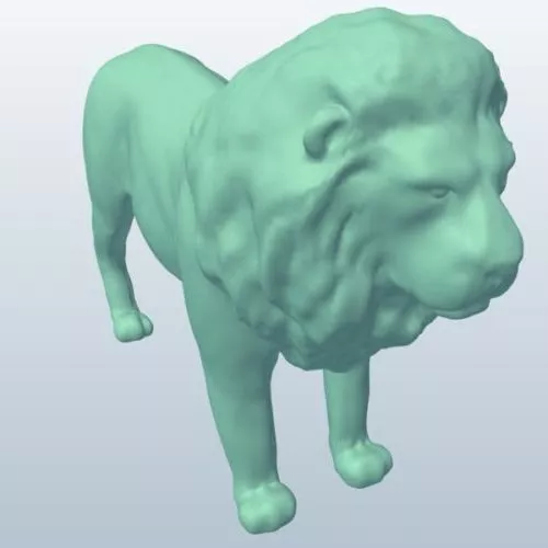 Lion Lowpoly Animal 3d model Lion Lowpoly Animal 3d model
