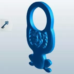 Lion With Arm Printable 3d model