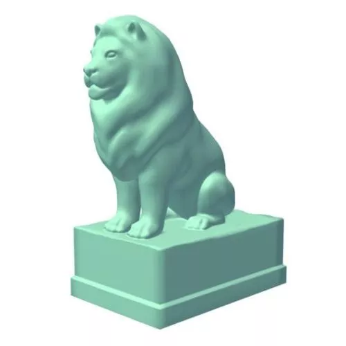 Beethoven Ancient Statue 3d model