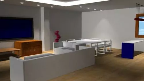 Microsoft Window Wallpaper 3d model