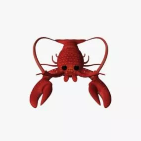 Red Lobster 3d model
