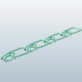 Lock Chain 3d model