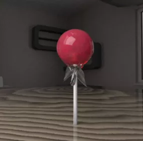 Lollipop 3d model