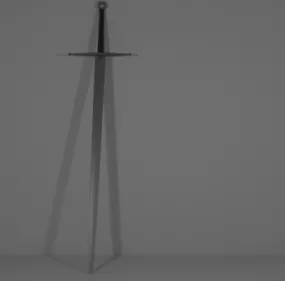 Long Sword Collection 3d model