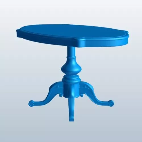 Antique Table Lowpoly 3d model Antique Table Lowpoly 3d model