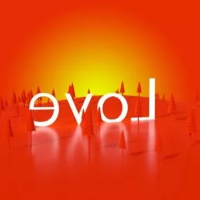 Love Logo 3d model