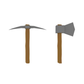 Lowpoly Axe 3d model