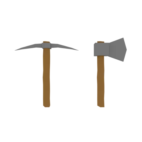 Gaming Demon Axe 3d model