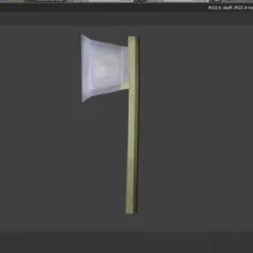 Cartoon Axe Lowpoly V1 3d model