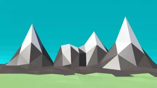 Planet Mountain Landscape 3d model