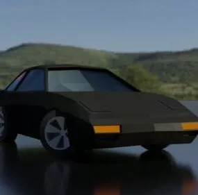 Nissan 240sx Car 1989 3d model