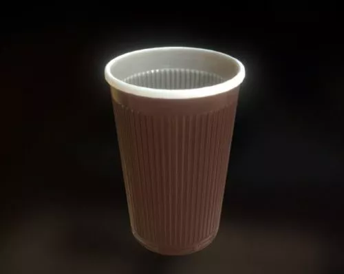 Heater Radiator With Leg 3d model
