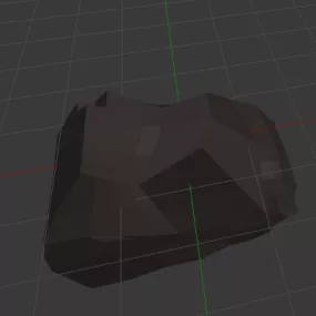 Lowpoly River Rock 3d model
