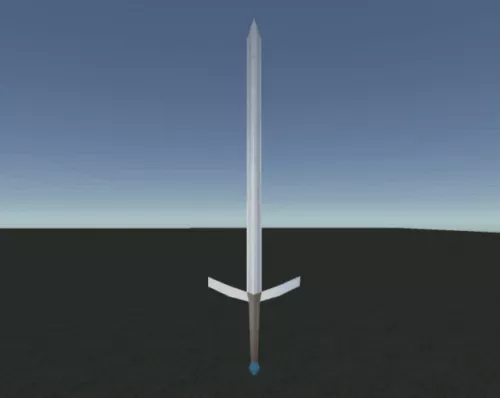 Scifi Gaming Sword 3d model