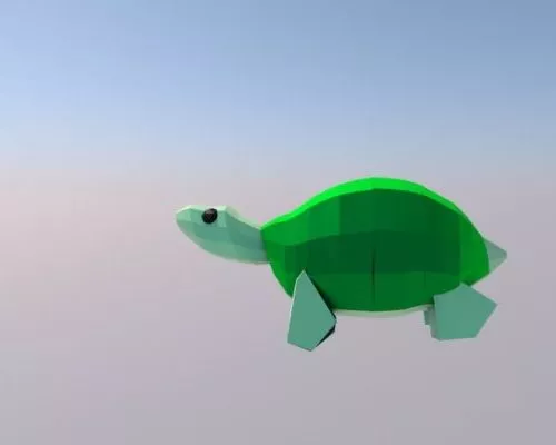 Lowpoly Turtle Animal 3d model Lowpoly Turtle Animal 3d model
