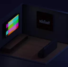 Lowpoly Living Room With Furniture 3d model