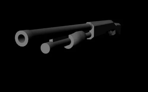 Lowpoly Shutgun 3d model Lowpoly Shutgun 3d model
