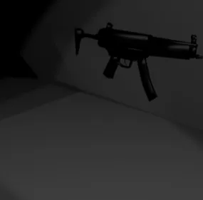 Mp5 Gun Weapon 3d model