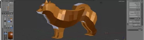 Rock Golem Warrior 3d model