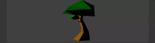 Simple Tree Lowpoly 3d model Simple Tree Lowpoly 3d model