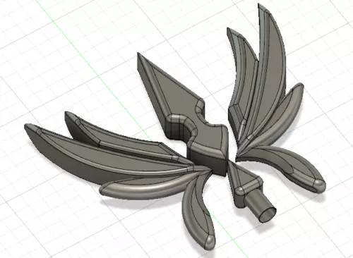 Gaming Logo 3d model