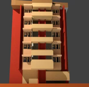 Building Exterior 3d model