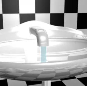 Luxury Sink Design 3d model