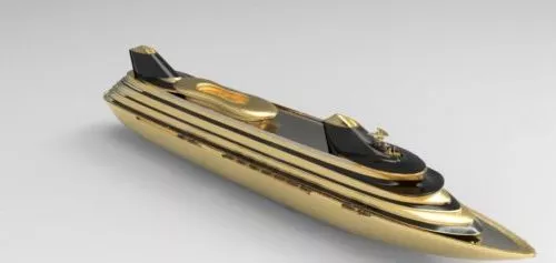 Pond Boat 3d model