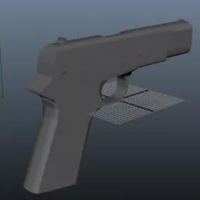 Usa M1911 Handgun 3d model