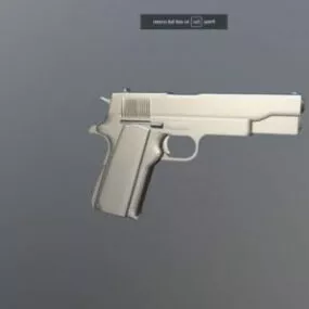 M1911a1 Pistol Gun 3d model