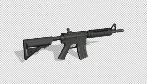 Lowpoly Ak47 Game Ready 3d model
