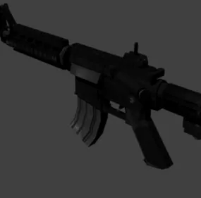 Army M4a1 Gun 3d model