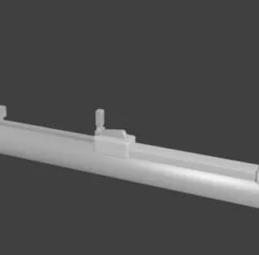 M72 Law Gun Weapon 3d model