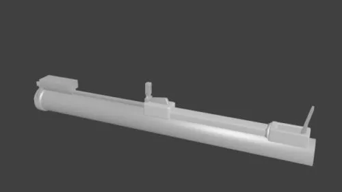 Soviet Ak47 Set 3d model