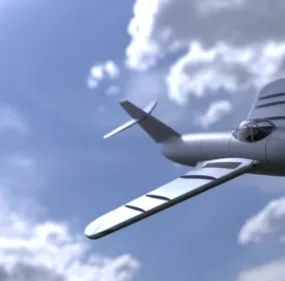 Mig-15 Fagot Aircraft 3d model