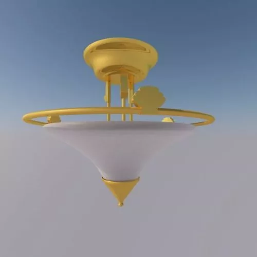 Chandelier Vintage Frame 3d model Chandelier Vintage Frame 3d model