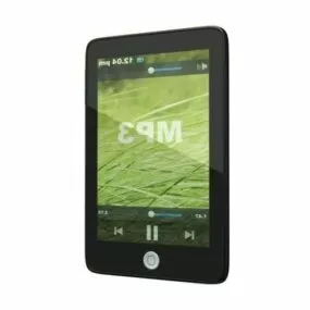 Portable Mp3 Player 3d model