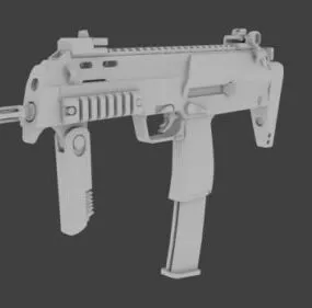 Mp7 Gun 3d model