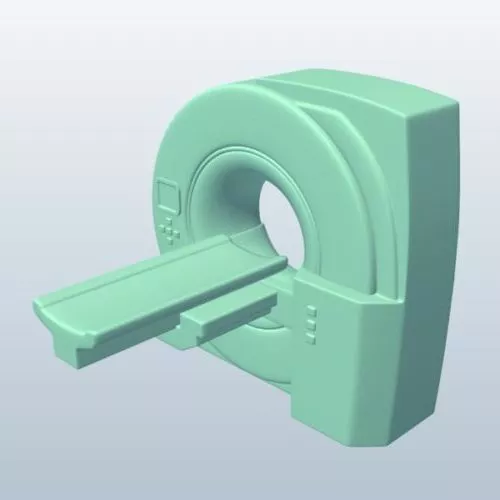 Hospital Mri Machine 3d model Hospital Mri Machine 3d model